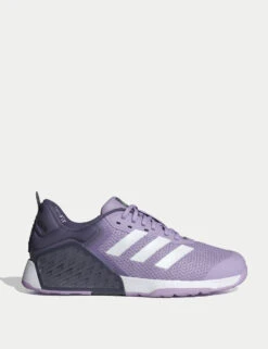 ADIDAS Dropset 3 Strength Training Shoes - Powder Plum/Cloud White/Preloved Violet