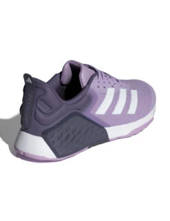 ADIDAS Dropset 3 Strength Training Shoes - Powder Plum/Cloud White/Preloved Violet -The Sports Edit Store adidas dropset 3 strength training shoes plum white violet jr1752 7