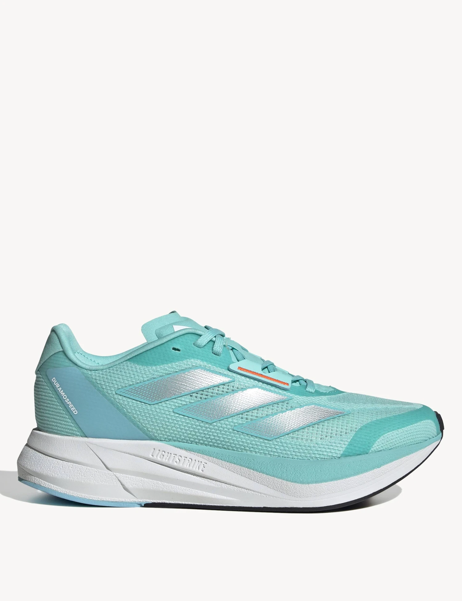 ADIDAS Duramo Speed Running Shoes - Flash Aqua/Silver Metallic 3 ADIDAS Duramo Speed Running Shoes - Flash Aqua/Silver Metallic