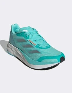 ADIDAS Duramo Speed Running Shoes - Flash Aqua/Silver Metallic 10 ADIDAS Duramo Speed Running Shoes - Flash Aqua/Silver Metallic -The Sports Edit Store adidas duramo speed shoes aqua silver ie7257 5
