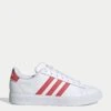ADIDAS Grand Court 2.0 Shoes - Cloud White/Semi Lucid Red 2 ADIDAS Grand Court 2.0 Shoes - Cloud White/Semi Lucid Red -The Sports Edit Store adidas grand court 2 0 shoes white red jh9279 2