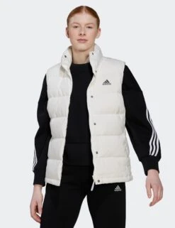 ADIDAS Helionic Down Vest - White
