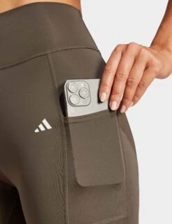 ADIDAS Optime Full-Length Leggings - Shadow Olive 10 ADIDAS Optime Full-Length Leggings - Shadow Olive -The Sports Edit Store adidas optime full length leggings olive ix0218 3