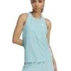 ADIDAS Own The Run Tank Top - Mint Ton -The Sports Edit Store adidas own the run tank top mint jx2252 1