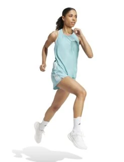 ADIDAS Own The Run Tank Top - Mint Ton -The Sports Edit Store adidas own the run tank top mint jx2252 5