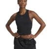 ADIDAS Power 3-Stripes Racerback Bra Tank Top - Black -The Sports Edit Store adidas power 3 stripes racerback bra tank black jj3510 1