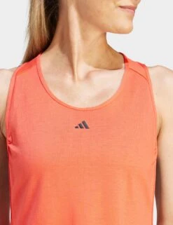 ADIDAS Power AEROREADY Tank Top - Bright Red/Black 10 ADIDAS Power AEROREADY Tank Top - Bright Red/Black -The Sports Edit Store adidas power aeroready tank top bright red black im2699 4