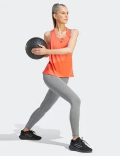 ADIDAS Power AEROREADY Tank Top - Bright Red/Black 12 ADIDAS Power AEROREADY Tank Top - Bright Red/Black -The Sports Edit Store adidas power aeroready tank top bright red black im2699 5