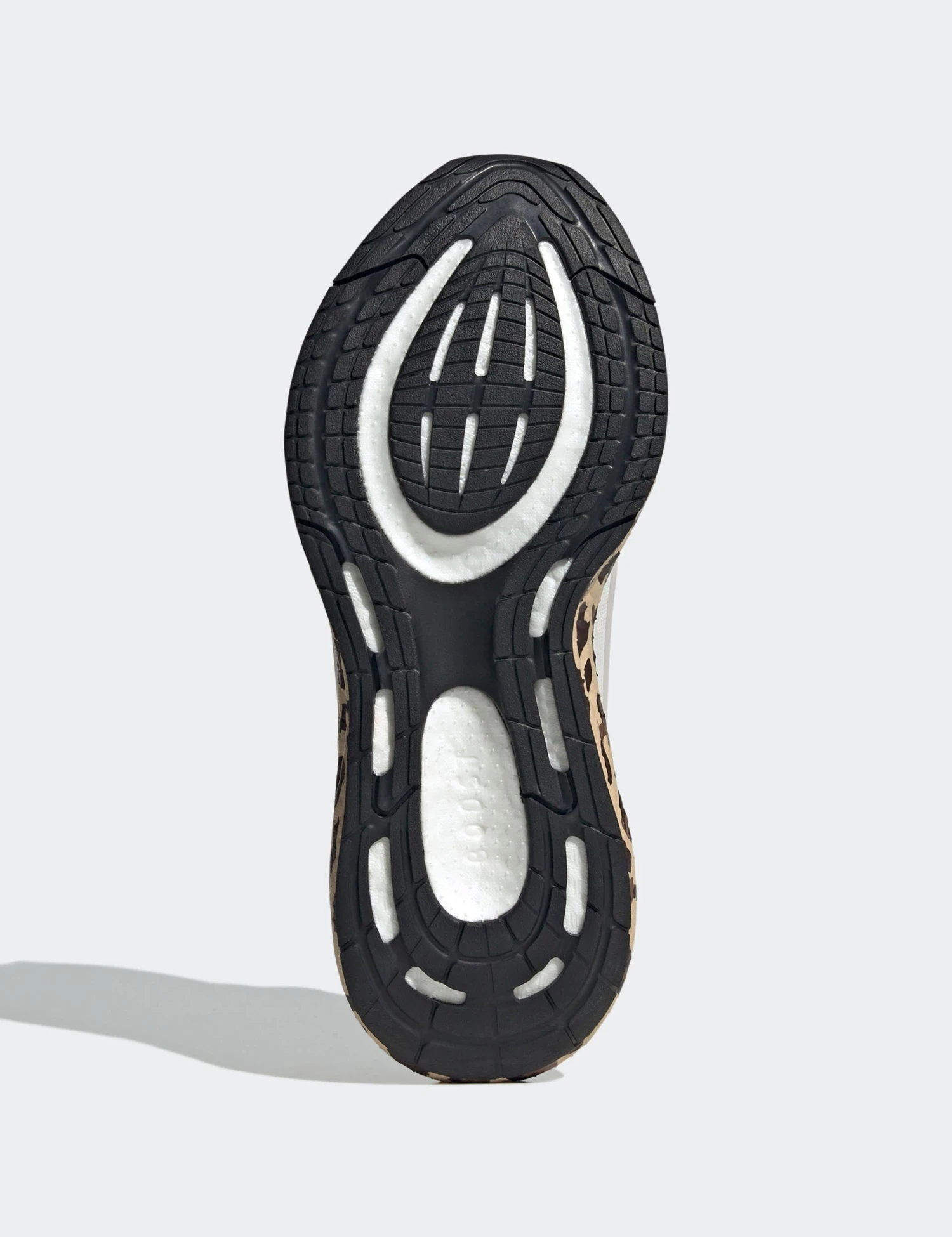 ADIDAS Pureboost 23 Shoes - Core White/Gold Metallic/Shadow Brown 8 ADIDAS Pureboost 23 Shoes - Core White/Gold Metallic/Shadow Brown - Image 6