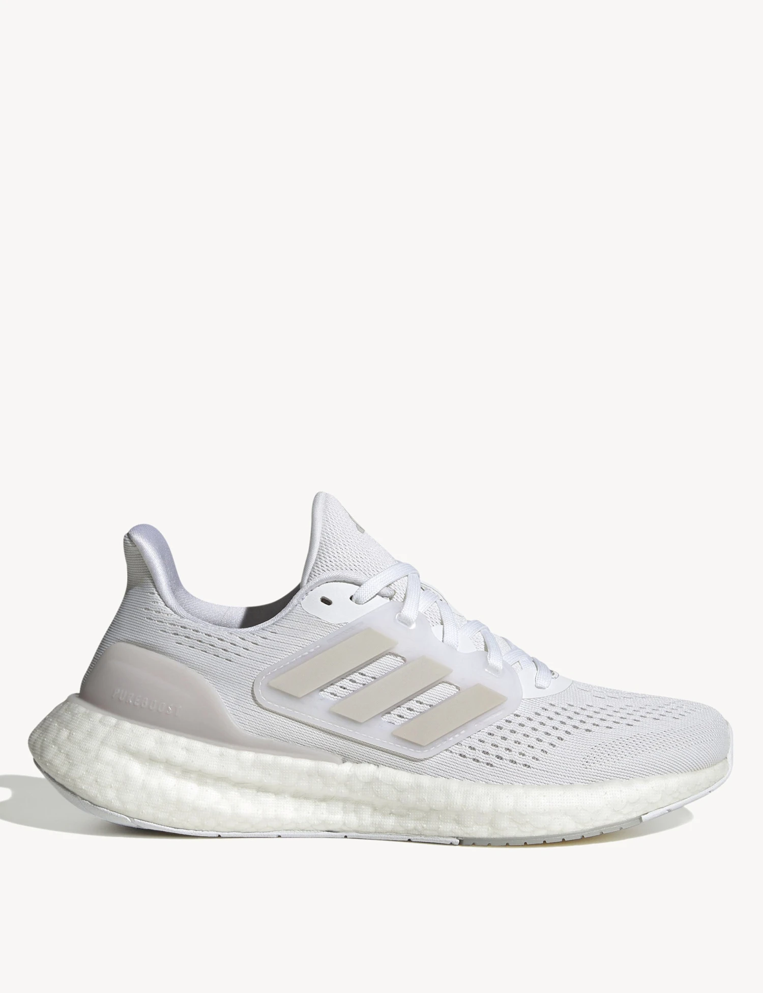 Adidas Pureboost 23 Running Shoes - Cloud White/Grey Two/Core Black 3 Adidas Pureboost 23 Running Shoes - Cloud White/Grey Two/Core Black