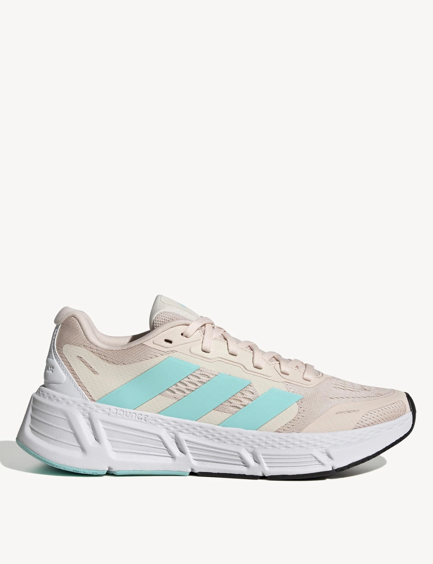 ADIDAS Questar Shoes in Wonder Quartz, Flash Aqua, and Wonder White 3 ADIDAS Questar Shoes in Wonder Quartz, Flash Aqua, and Wonder White