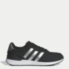 Adidas Run 60S 4.0 Lifestyle Trainers - Core Black/Silver Metallic -The Sports Edit Store adidas run 60s 4 0 shoes black silver white jr6626 1