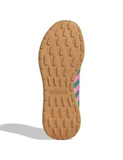 ADIDAS Run 60S 4.0 Shoes - Semi Court Green/Bliss Pink/Warm Vanilla 15 ADIDAS Run 60S 4.0 Shoes - Semi Court Green/Bliss Pink/Warm Vanilla -The Sports Edit Store adidas run 60s 4 0 shoes green pink vanilla jr6631 7