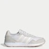 Adidas Run 60S 4.0 Shoes - Cloud White/Chalk White/Grey One -The Sports Edit Store adidas run 60s 4 0 shoes white grey jr6627 1