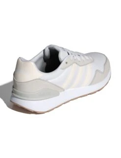 Adidas Run 60S 4.0 Shoes - Cloud White/Chalk White/Grey One -The Sports Edit Store adidas run 60s 4 0 shoes white grey jr6627 3
