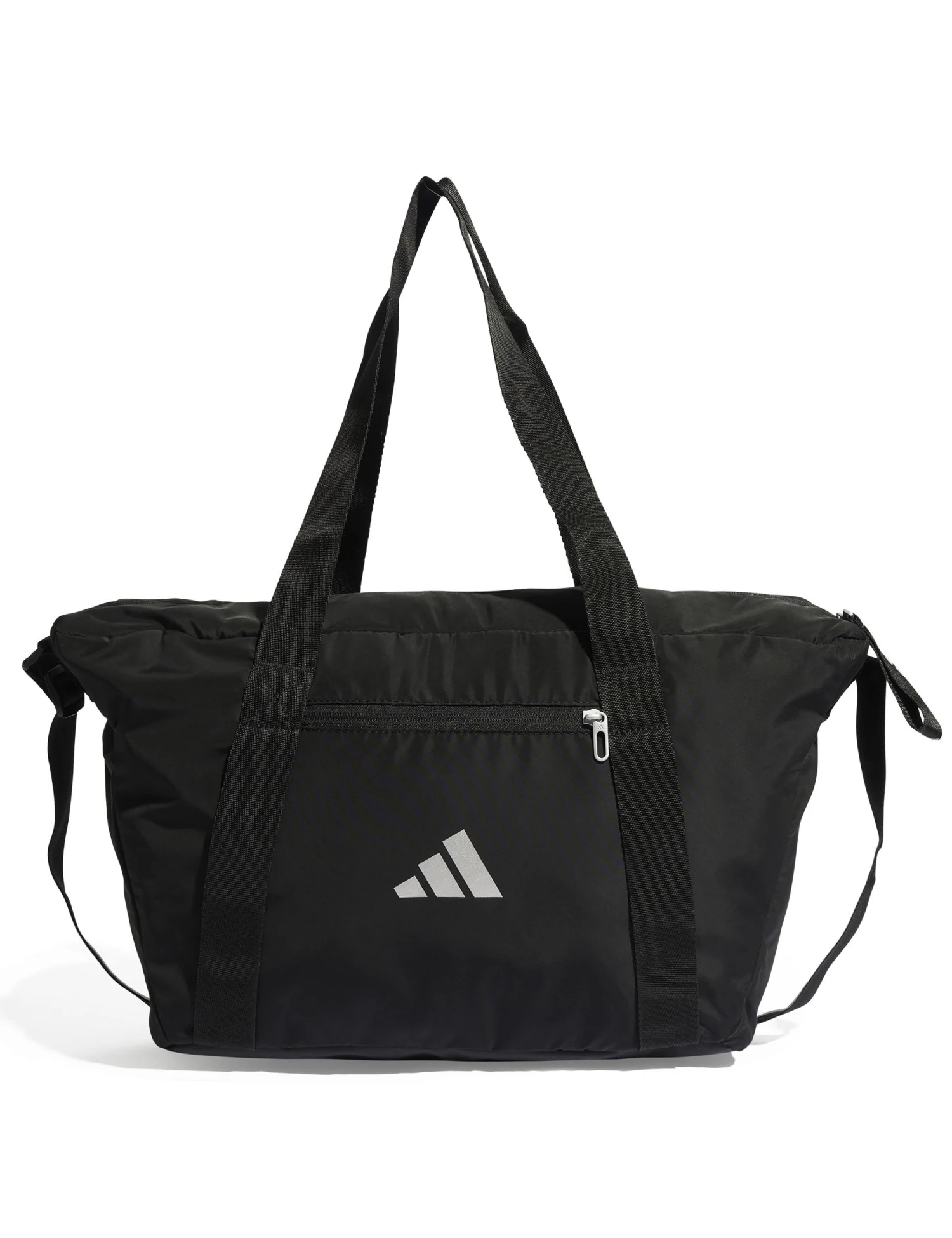 ADIDAS Sport Bag - Black and Silver Metallic Gym Training Bag 3 ADIDAS Sport Bag - Black and Silver Metallic Gym Training Bag