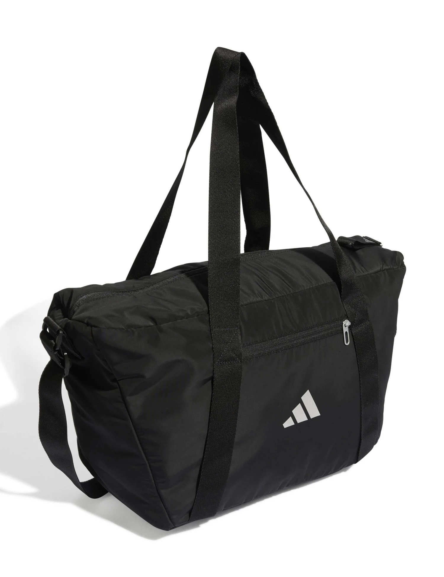 ADIDAS Sport Bag - Black and Silver Metallic Gym Training Bag 5 ADIDAS Sport Bag - Black and Silver Metallic Gym Training Bag - Image 3