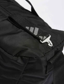 ADIDAS Sport Bag - Black and Silver Metallic Gym Training Bag 13 ADIDAS Sport Bag - Black and Silver Metallic Gym Training Bag -The Sports Edit Store adidas sport bag black silver metallic je3223 6