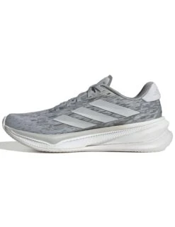 ADIDAS Supernova Comfortglide Running Shoes - Halo Silver/Grey -The Sports Edit Store adidas supernova comfortglide running shoes silver grey ih2512 4