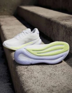 ADIDAS Supernova Ease Shoes - Cloud White/Zero Metalic/Violet Tone -The Sports Edit Store adidas supernova ease shoes white zero metalic violet ih0798 2