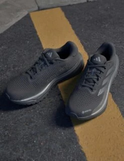 ADIDAS Supernova GORE-TEX Running Shoes - Core Black/Iron Metallic -The Sports Edit Store adidas supernova gore tex shoes black iron id6304 8