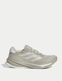 ADIDAS Supernova Rise Running Shoes - Putty Grey/Dash Grey/Zero Metallic