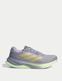 ADIDAS Supernova Solution Shoes - Silver Dawn/Spark/Green Spark