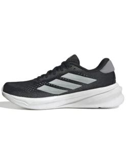 ADIDAS Supernova Stride 2.0 Road Running Shoes - Core Black/Cloud White/Grey -The Sports Edit Store adidas supernova stride 2 0 running shoes black white grey ig2164 4