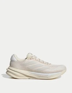 ADIDAS Supernova Stride 2.0 Running Shoes - Wonder White/Cyber Metallic