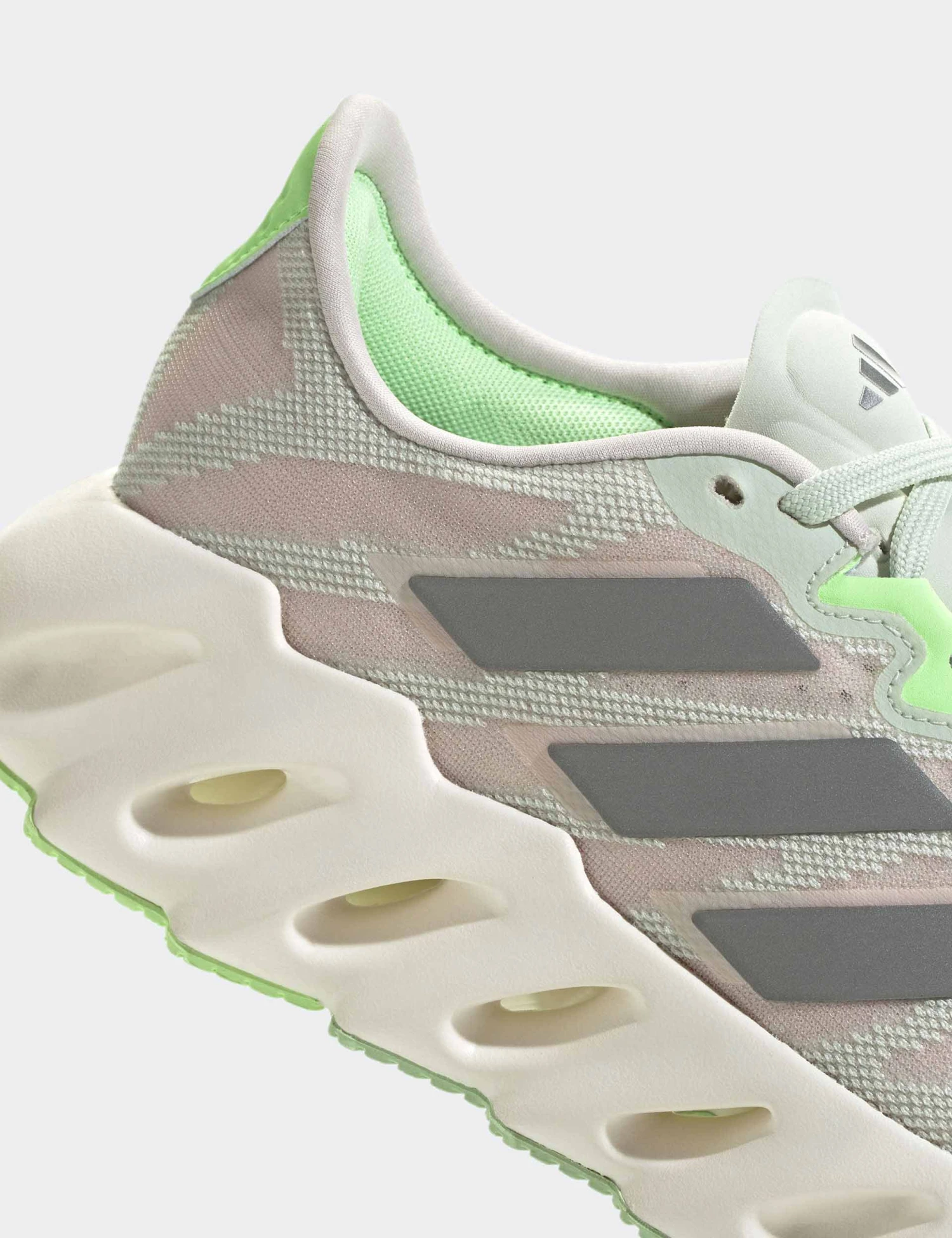 ADIDAS Switch FWD Running Shoes - Linen Green/Silver Metallic 9 ADIDAS Switch FWD Running Shoes - Linen Green/Silver Metallic - Image 7