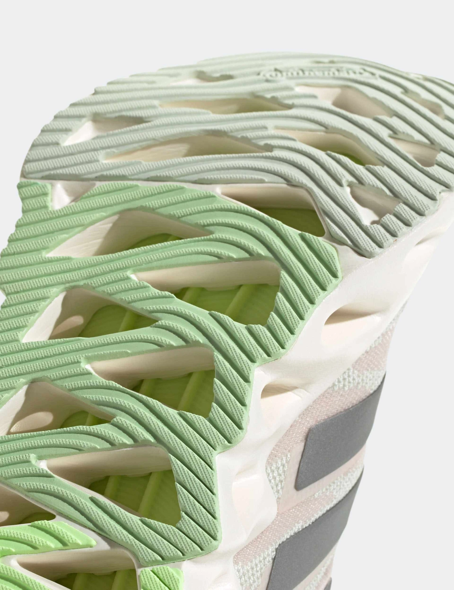 ADIDAS Switch FWD Running Shoes - Linen Green/Silver Metallic 10 ADIDAS Switch FWD Running Shoes - Linen Green/Silver Metallic - Image 8