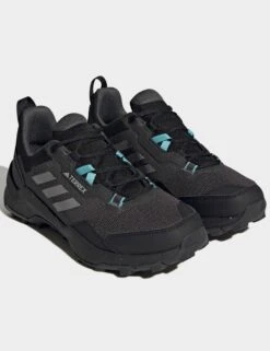 ADIDAS TERREX AX4CBLACK/GRETHR/MINTON -The Sports Edit Store adidas terrex ax4 hiking shoes black grey mint hq1045 5