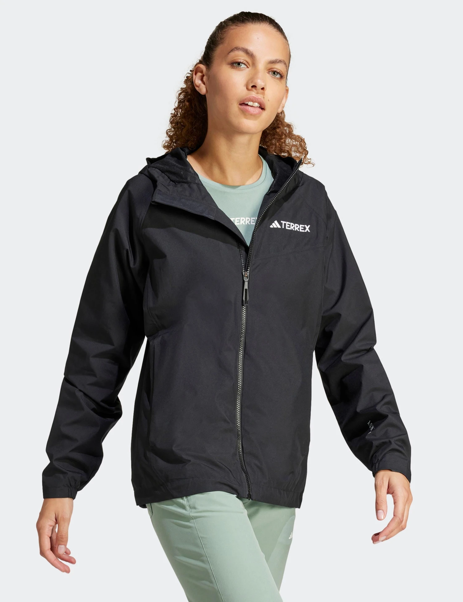 ADIDAS Terrex Multi 2L RAIN.RDY Jacket - Black 7 ADIDAS Terrex Multi 2L RAIN.RDY Jacket - Black - Image 5