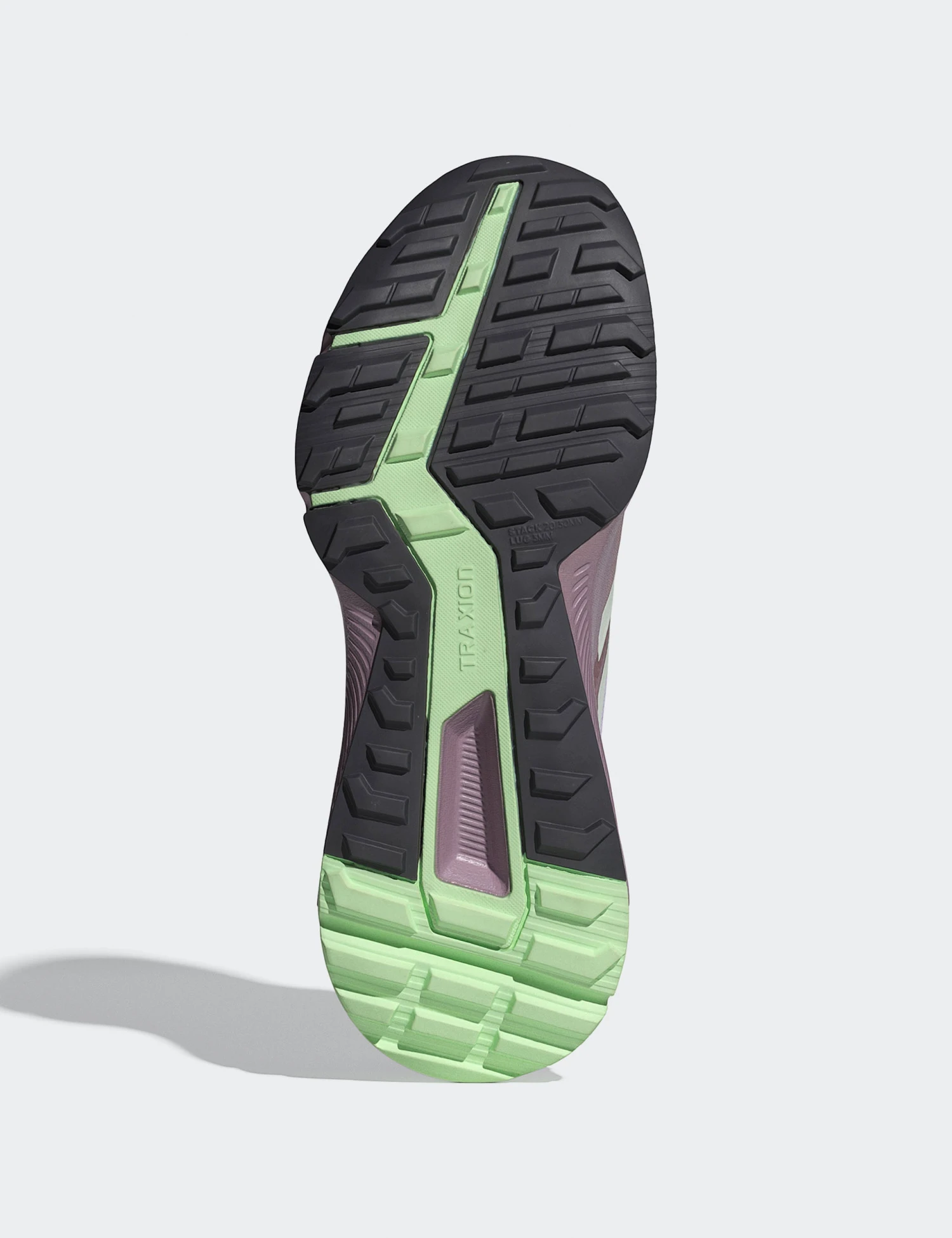 ADIDAS Terrex Soulstride Trail Running Shoes - Preloved Fig/Crystal Jade 8 ADIDAS Terrex Soulstride Trail Running Shoes - Preloved Fig/Crystal Jade - Image 6