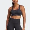 ADIDAS TLRD Impact Luxe High-Support Zip Bra - Black -The Sports Edit Store adidas tlrd impact luxe high support zip bra black 1 il2911 1