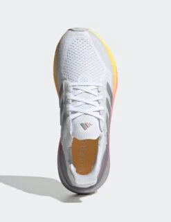 ADIDAS Ultraboost 5 Shoes - Cloud White/Glory Grey/Lucid Pink -The Sports Edit Store adidas ultraboost 5 shoes white grey pink id8840 6