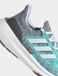 ADIDAS Ultraboost Light Shoes - Flash Aqua/Cloud White/Bright Red -The Sports Edit Store adidas ultraboost light shoes aqua white red ie1692 2