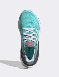 ADIDAS Ultraboost Light Shoes - Flash Aqua/Cloud White/Bright Red -The Sports Edit Store adidas ultraboost light shoes aqua white red ie1692 8