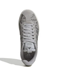 ADIDAS VL Court 3.0 Shoes - Grey Two/Silver Metallic/Off White -The Sports Edit Store adidas vl court 3 0 shoes grey silver white jr8669 8