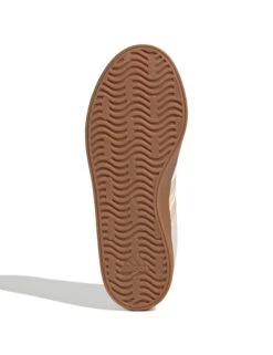 ADIDAS VL Court 3.0 Shoes - Wonder White/Powder Coral/Linen Green -The Sports Edit Store adidas vl court 3 0 shoes white coral green jp5348 4