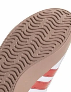 ADIDAS VL Court 3.0 Shoes - Cloud White/Preloved Scarlet/Gold Metallic -The Sports Edit Store adidas vl court 3 0 shoes white scarlet gold jp5346 1