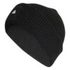 ADIDAS Wide Cuff Beanie - Black 1 ADIDAS Wide Cuff Beanie - Black -The Sports Edit Store adidas wide cuff beanie black ib2650 1