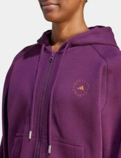 Full-Zip Hoodie - Red Night 12 Full-Zip Hoodie - Red Night -The Sports Edit Store adidas x stella mccartney full zip hoodie red night ij0578 4