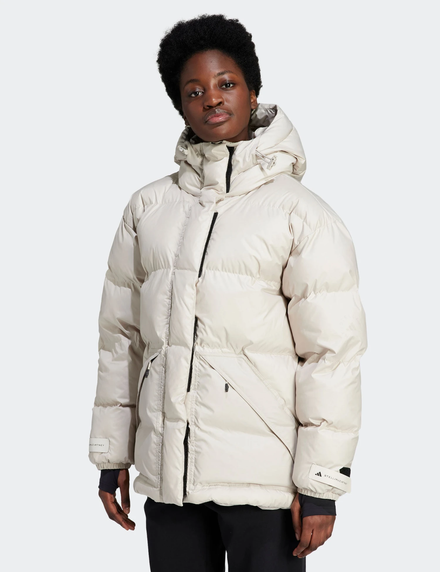 Padded Mid-Length Printed Jacket - Gobi 3 Padded Mid-Length Printed Jacket - Gobi