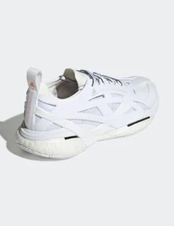 adidas by Stella McCartney Solarglide Running Shoes - Cloud White/Active Orange 12 adidas by Stella McCartney Solarglide Running Shoes - Cloud White/Active Orange -The Sports Edit Store adidas x stella mccartney solarglide running shoes white orange gy6095 4