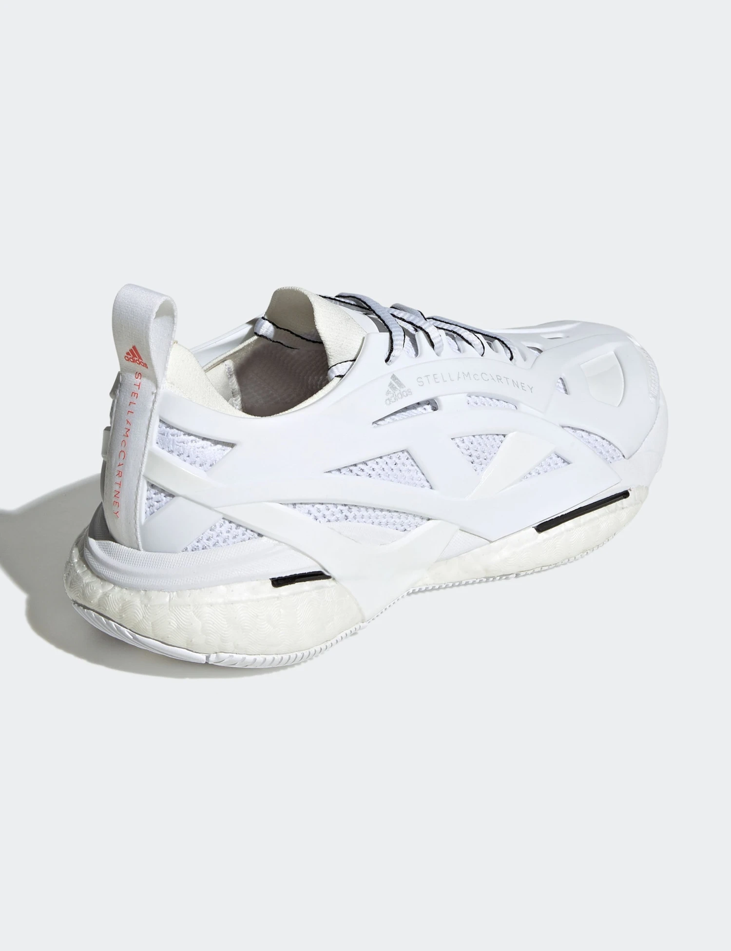 adidas by Stella McCartney Solarglide Running Shoes - Cloud White/Active Orange 5 adidas by Stella McCartney Solarglide Running Shoes - Cloud White/Active Orange - Image 3