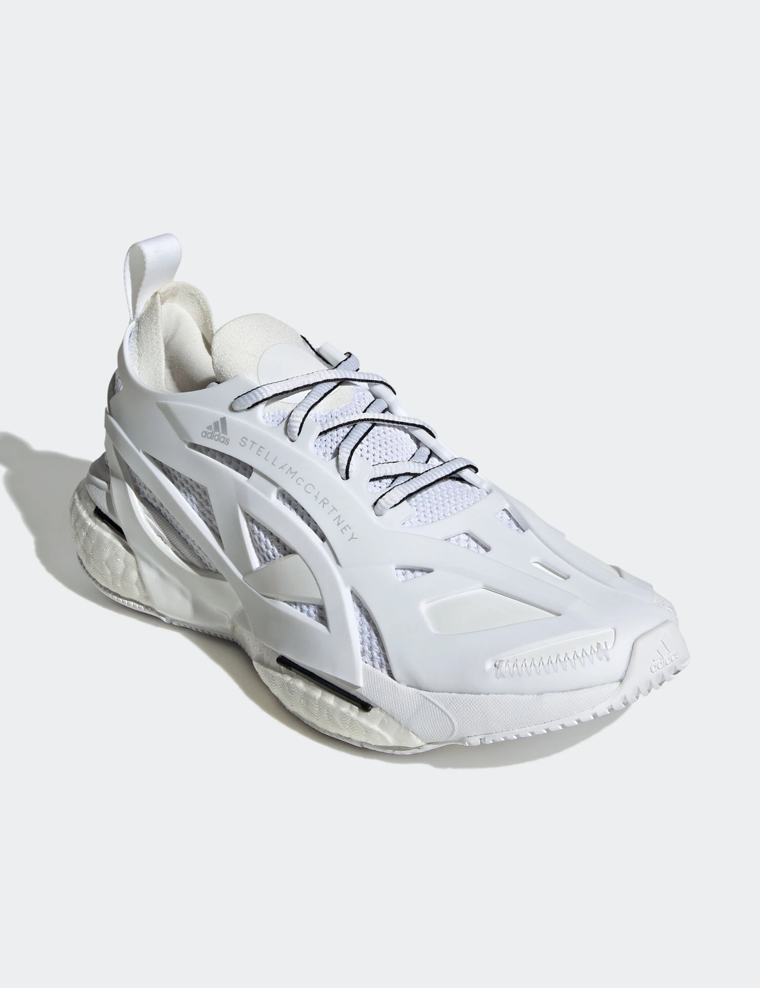 adidas by Stella McCartney Solarglide Running Shoes - Cloud White/Active Orange 4 adidas by Stella McCartney Solarglide Running Shoes - Cloud White/Active Orange - Image 2