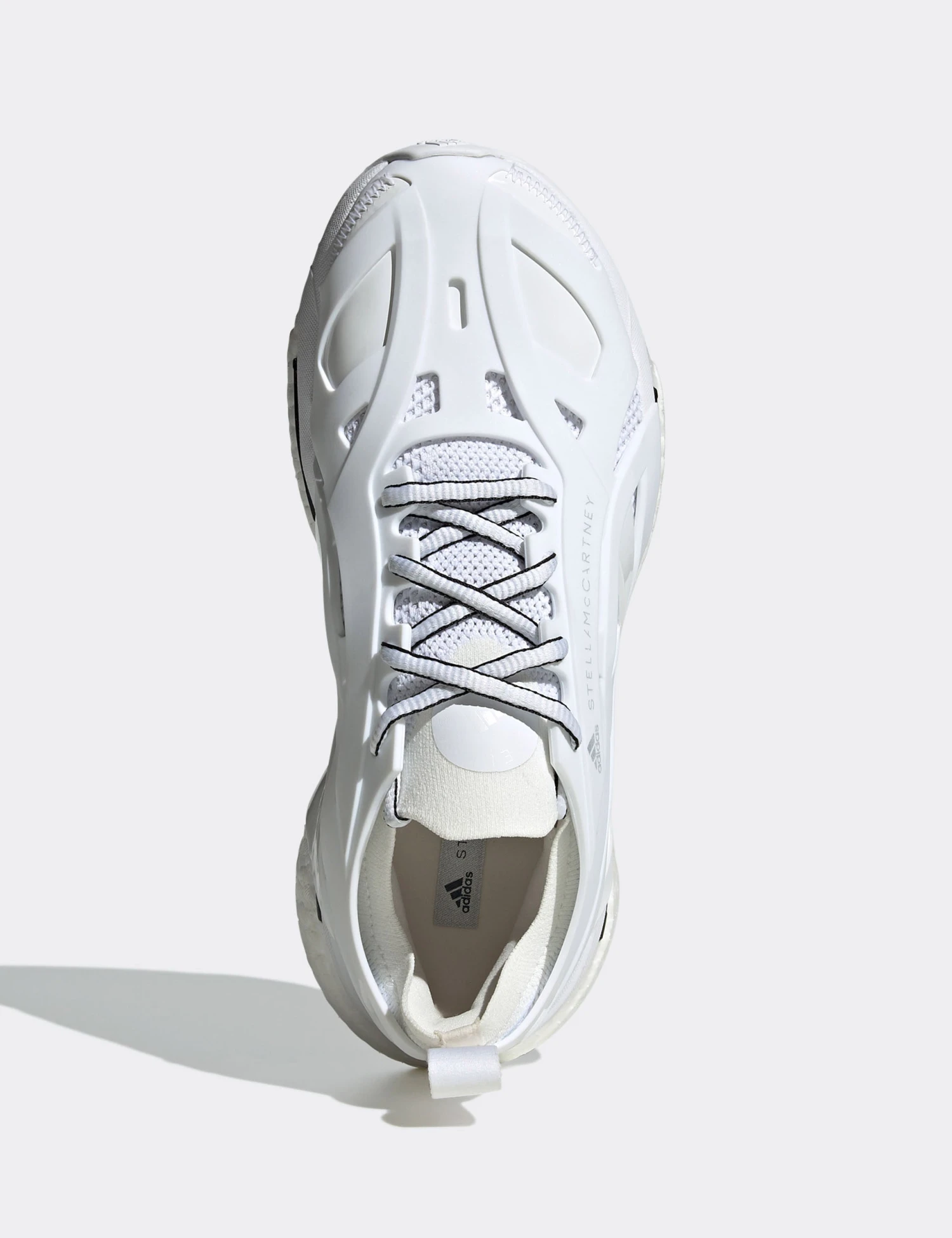 adidas by Stella McCartney Solarglide Running Shoes - Cloud White/Active Orange 7 adidas by Stella McCartney Solarglide Running Shoes - Cloud White/Active Orange - Image 5