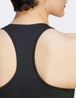 Training Crop Top - Black -The Sports Edit Store adidas x stella mccartney training crop top black IB5528 3