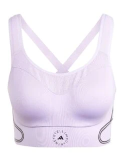 TruePace High Support Sports Bra - Purple Glow -The Sports Edit Store adidas x stella mccartney truepace high support sports bra purple glow II3229 2